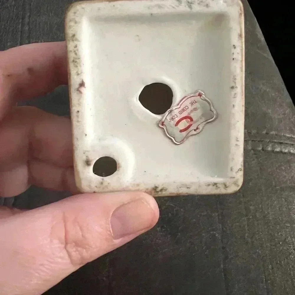 Abbott Pharmaceutical Internist Doctor figurine circa 1972 China Glass EUC - Picture 5 of 7